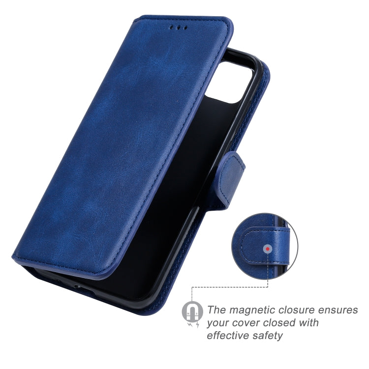 For Huawei Y5p (2020) Classic Calf Texture PU + TPU Horizontal Flip Leather Case, with Holder & Card Slots & Wallet