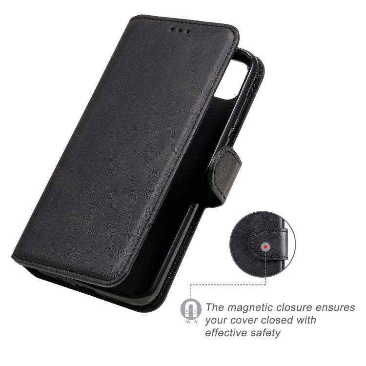 For Huawei Y5p (2020) Classic Calf Texture PU + TPU Horizontal Flip Leather Case, with Holder & Card Slots & Wallet