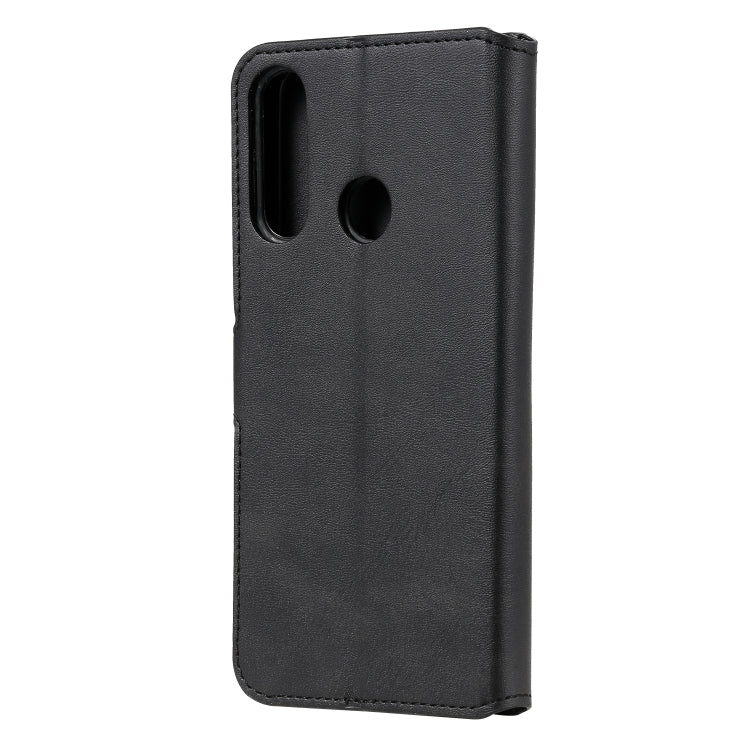 For Huawei Y6p (2020) Classic Calf Texture PU + TPU Horizontal Flip Leather Case, with Holder & Card Slots & Wallet