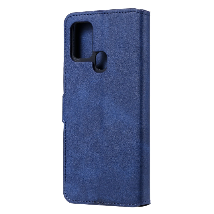 For Samsung Galaxy A21s Classic Calf Texture PU + TPU Horizontal Flip Leather Case, with Holder & Card Slots & Wallet
