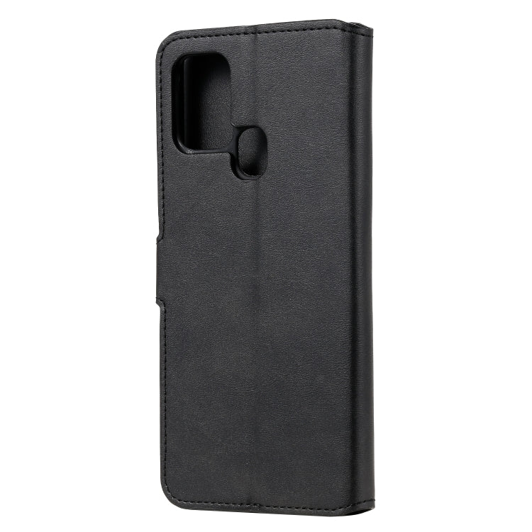 For Samsung Galaxy A21s Classic Calf Texture PU + TPU Horizontal Flip Leather Case, with Holder & Card Slots & Wallet