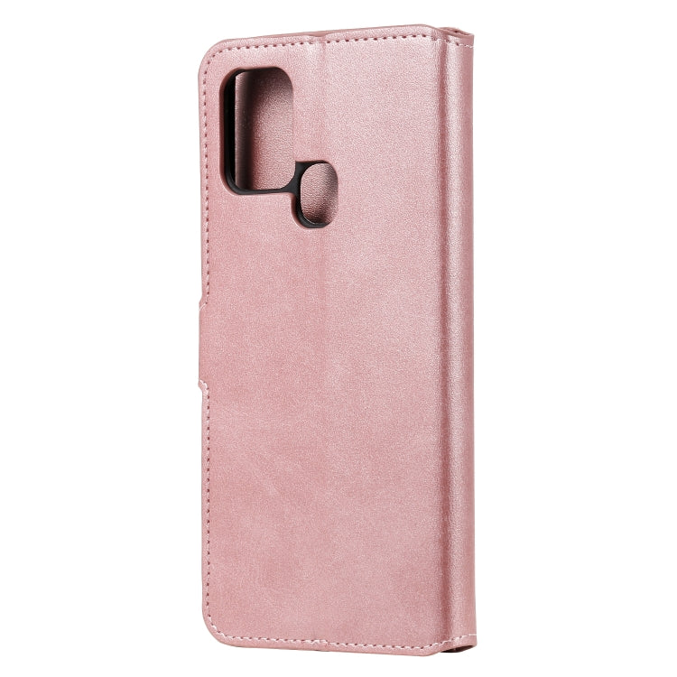 For Samsung Galaxy A21s Classic Calf Texture PU + TPU Horizontal Flip Leather Case, with Holder & Card Slots & Wallet