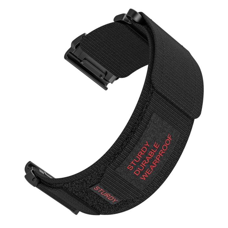 For Garmin Descent MK 2 26mm Two-Section Nylon Watch Band