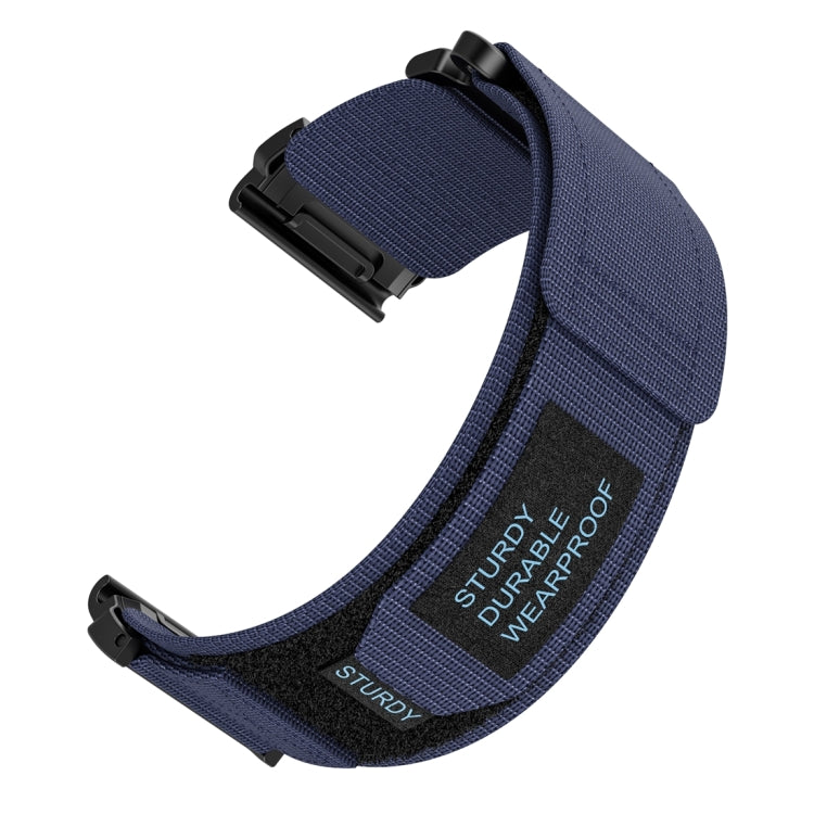For Garmin Descent MK 2 26mm Two-Section Nylon Watch Band