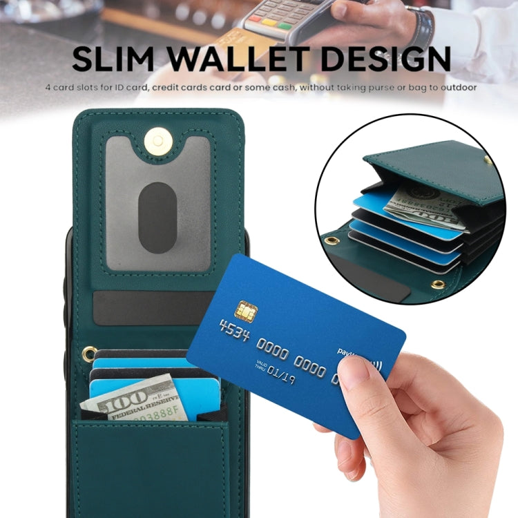 For Samsung Galaxy S21 5G YM015 Crossbody Rhombic Card Bag RFID Phone Case