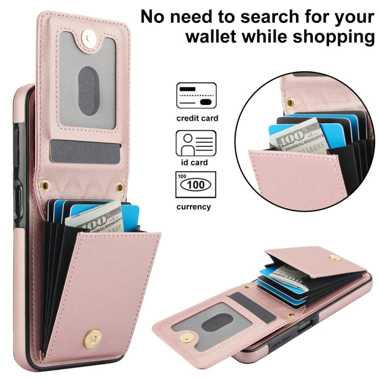 For Samsung Galaxy A14 4G / 5G YM015 Crossbody Rhombic Card Bag RFID Phone Case