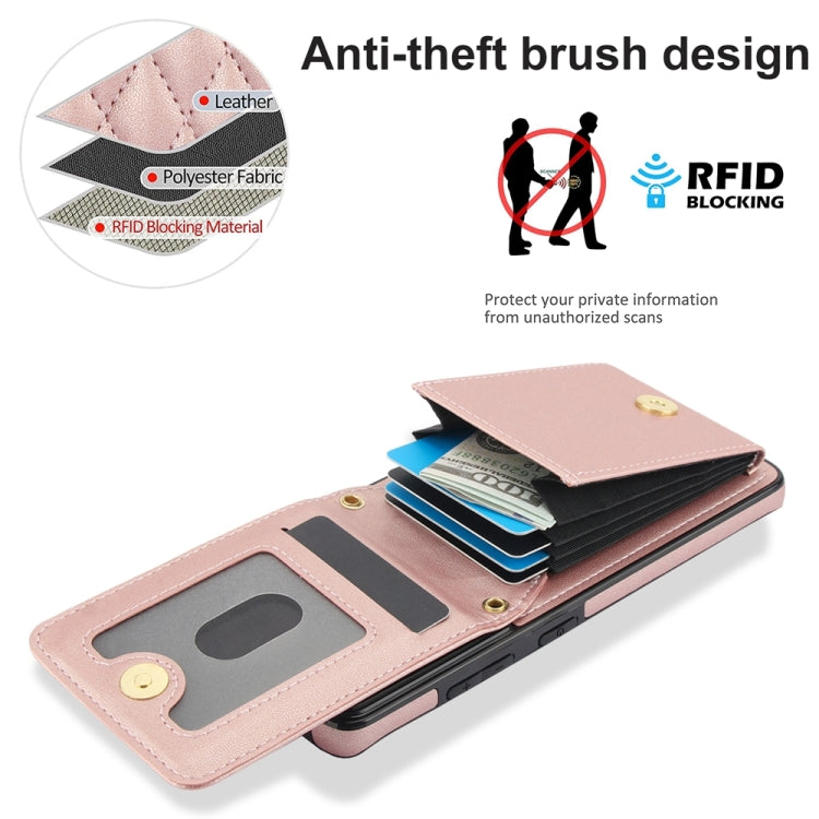 For Samsung Galaxy S21 Ultra 5G YM015 Crossbody Rhombic Card Bag RFID Phone Case