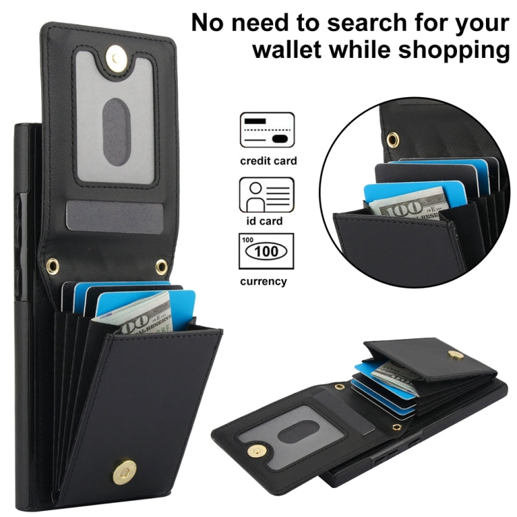 For Samsung Galaxy S23 Ultra 5G YM015 Crossbody Rhombic Card Bag RFID Phone Case