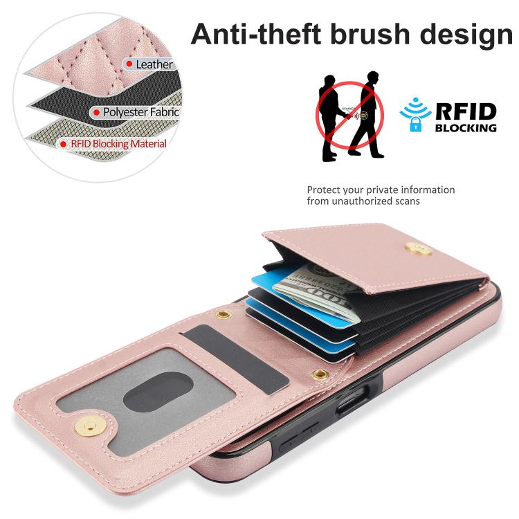 For Samsung Galaxy S25 5G YM015 Crossbody Rhombic Card Bag RFID Phone Case