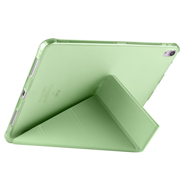 For iPad Pro 13 2025 / 2024 Multi-folding TPU Leather Smart Tablet Case with Pen Slot