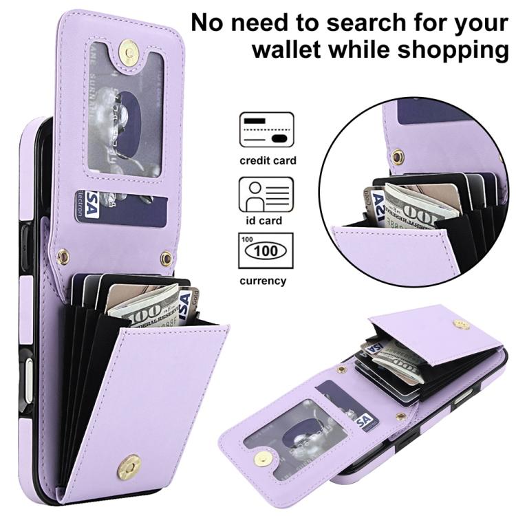 For iPhone 17 Pro Max YM015 Crossbody Rhombic Card Bag RFID Phone Case