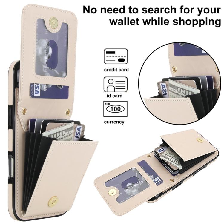 For iPhone Air YM015 Crossbody Rhombic Card Bag RFID Phone Case