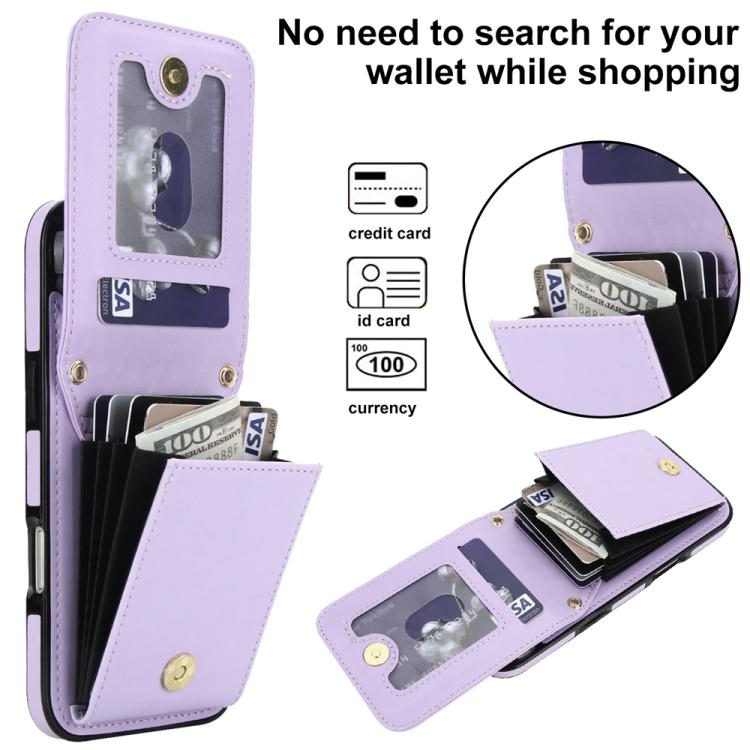 For iPhone Air YM015 Crossbody Rhombic Card Bag RFID Phone Case