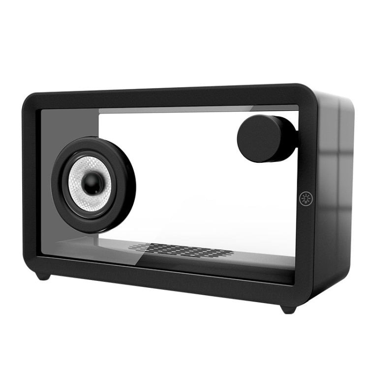 M8 Simple Fashion Transparent Bluetooth Speaker Subwoofer with Ambient Light