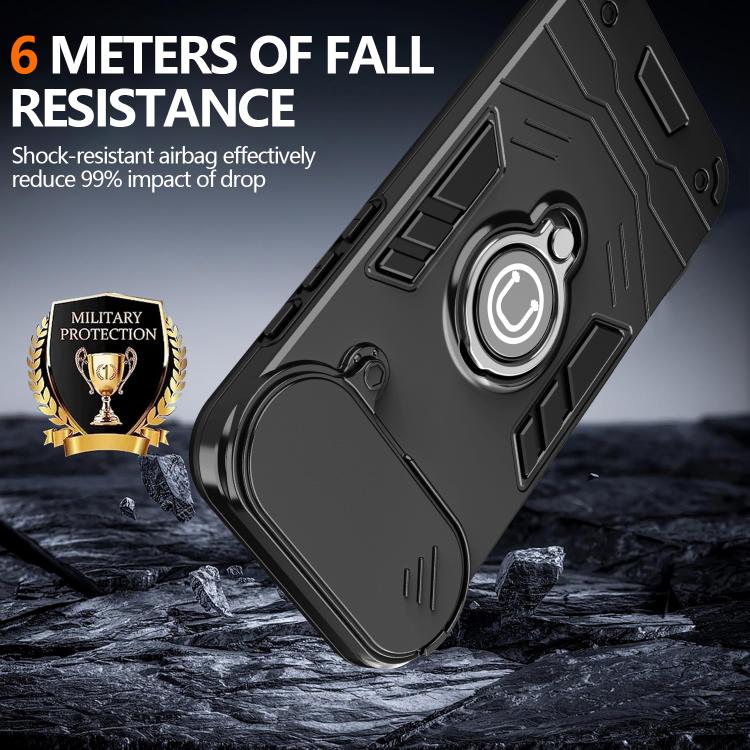 For iPhone Air Camshield Ring Holder Phone Case