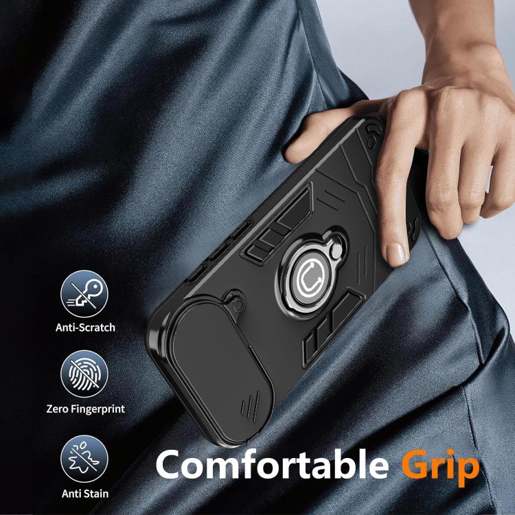For iPhone Air Camshield Ring Holder Phone Case
