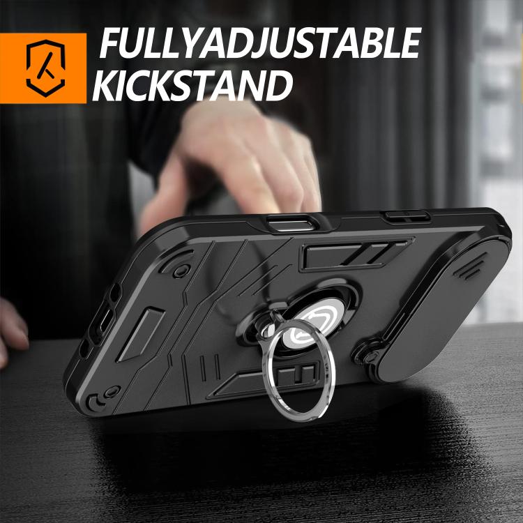 For iPhone Air Camshield Ring Holder Phone Case