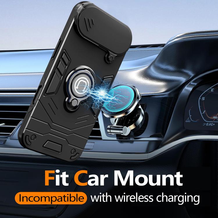 For iPhone Air Camshield Ring Holder Phone Case