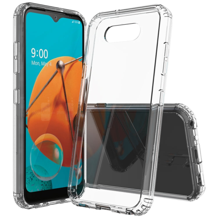 For LG K31 Shockproof Scratchproof TPU + Acrylic Protective Case