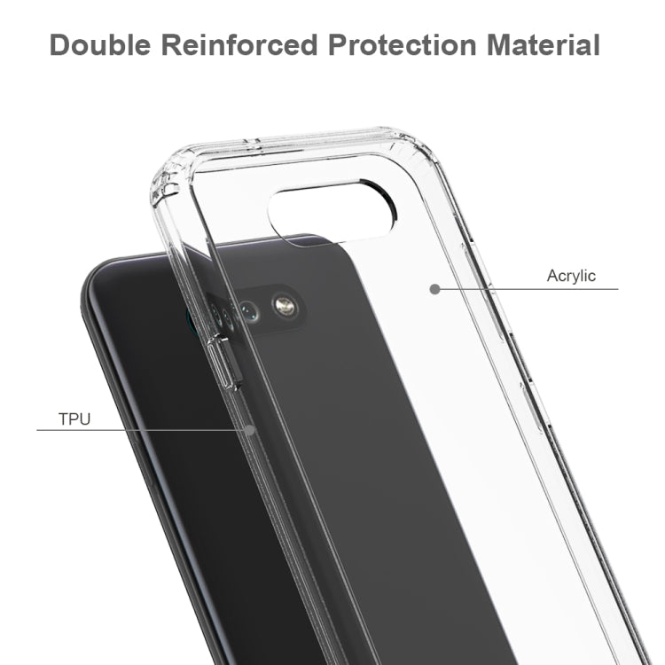 For LG K31 Shockproof Scratchproof TPU + Acrylic Protective Case