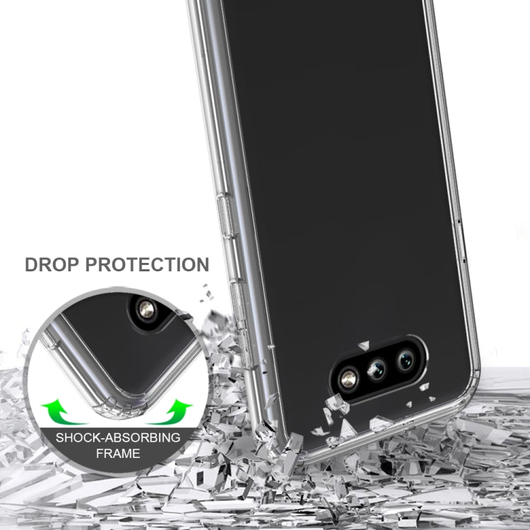 For LG K31 Shockproof Scratchproof TPU + Acrylic Protective Case