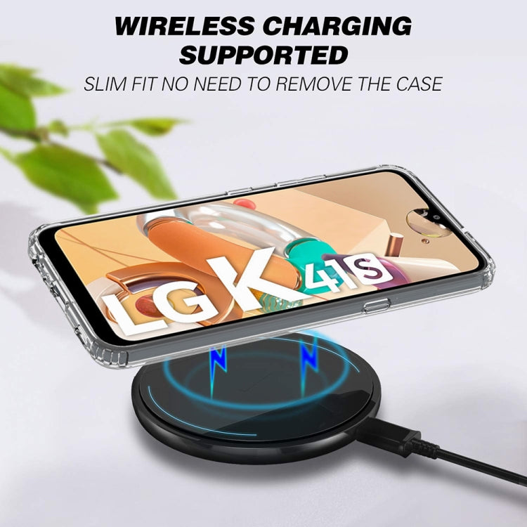 For LG K41S / K51S Shockproof Scratchproof TPU + Acrylic Protective Case