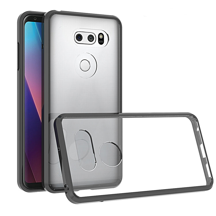 For LG V30 Shockproof Scratchproof TPU + Acrylic Protective Case