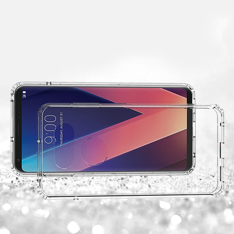 For LG V30 Shockproof Scratchproof TPU + Acrylic Protective Case