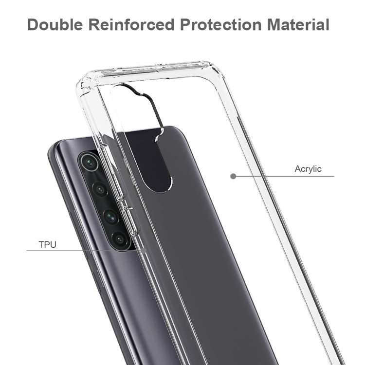 For Xiaomi Mi Note 10 Lite Shockproof Scratchproof TPU + Acrylic Protective Case