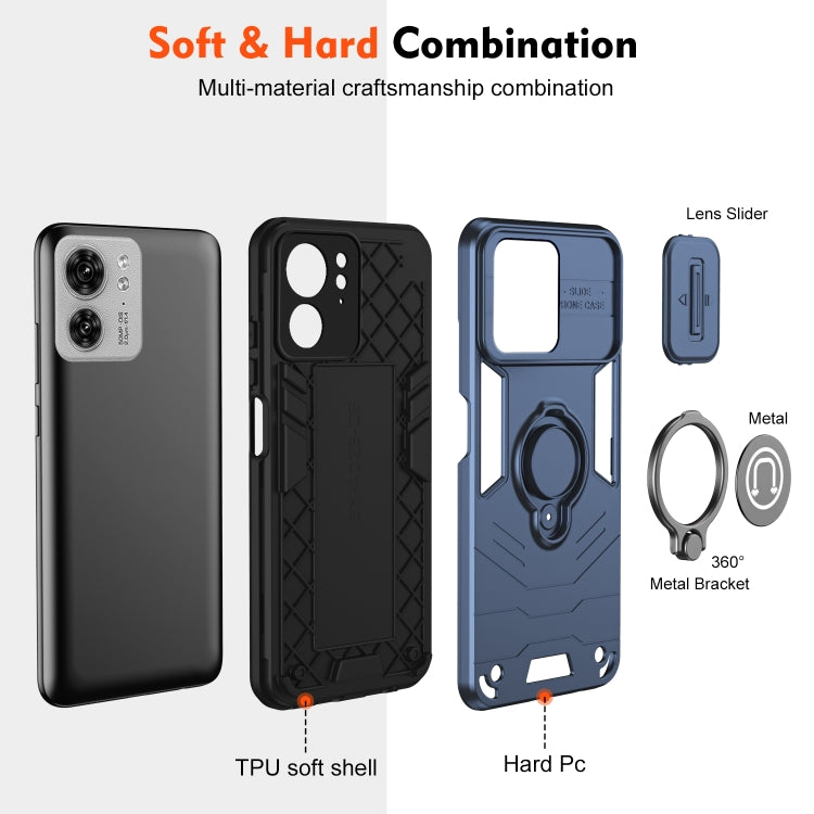 For Motorola Edge 40 Camshield Ring Holder Phone Case