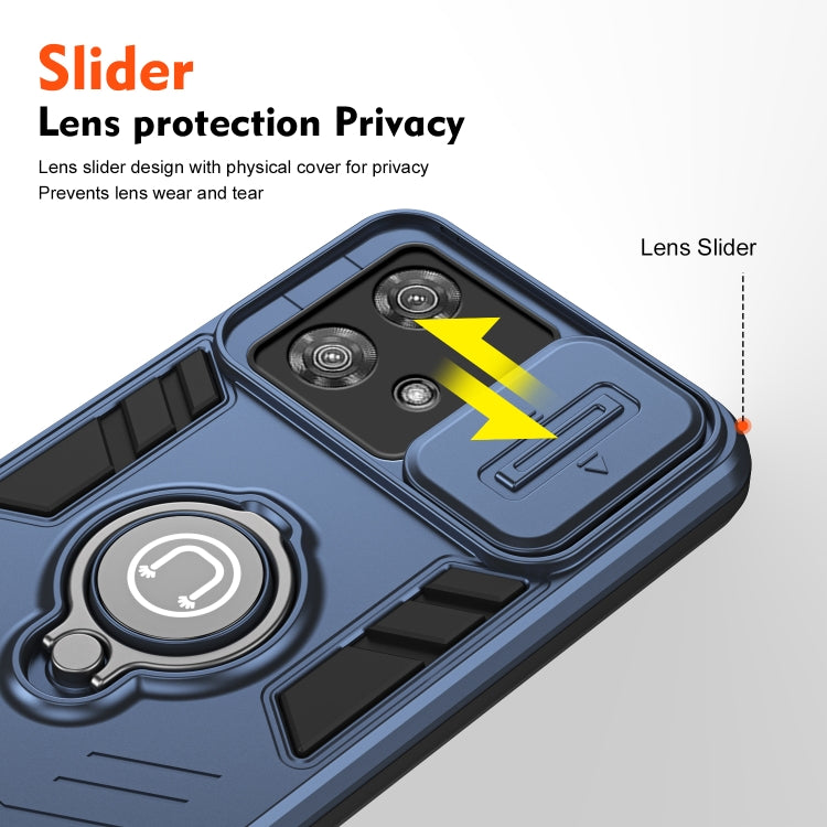 For Motorola Edge 40 Neo Camshield Ring Holder Phone Case