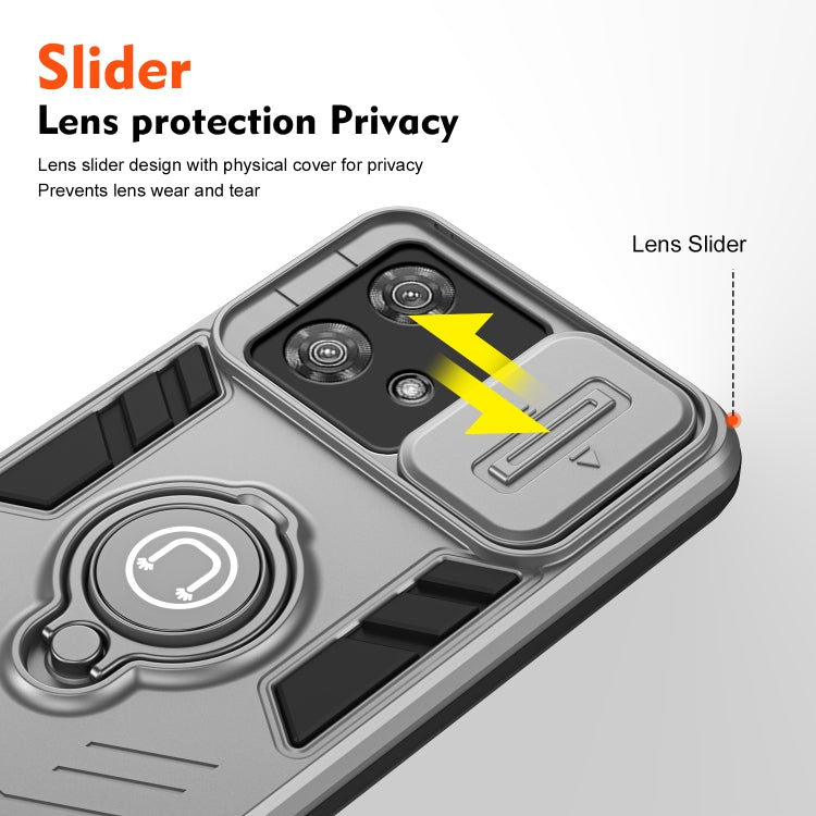For Motorola Edge 40 Neo Camshield Ring Holder Phone Case