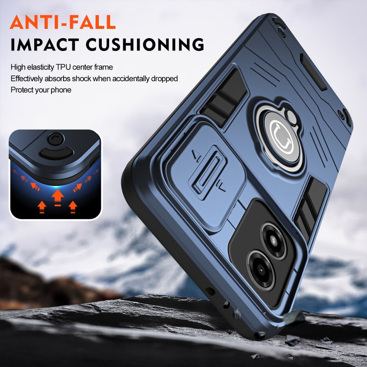 For Motorola Moto G04 / G24 Camshield Ring Holder Phone Case