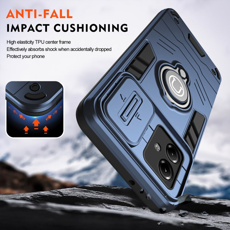 For Motorola Moto G14 Camshield Ring Holder Phone Case