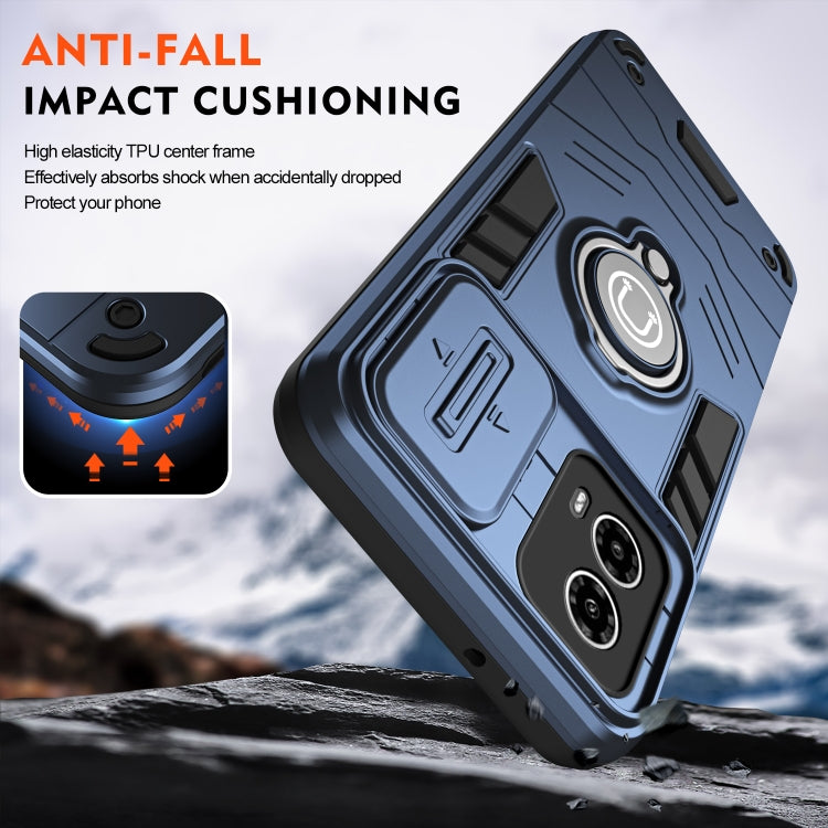 For Motorola Moto G34 5G Camshield Ring Holder Phone Case