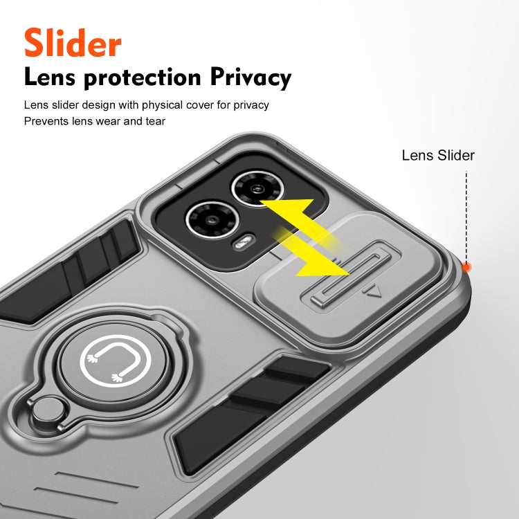For Motorola Moto G34 5G Camshield Ring Holder Phone Case