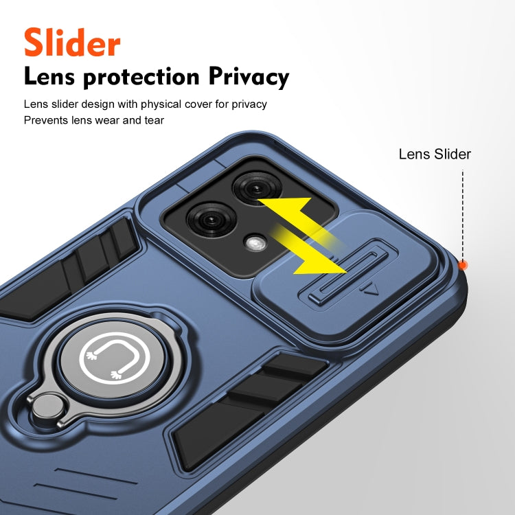 For Motorola Moto G84 Camshield Ring Holder Phone Case