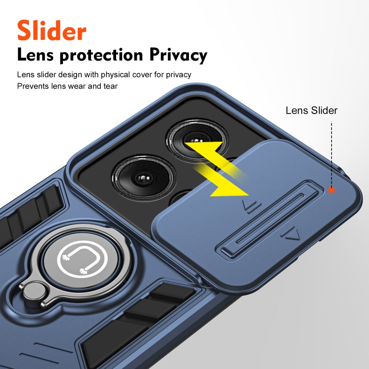 For Motorola Edge 50 Camshield Ring Holder Phone Case