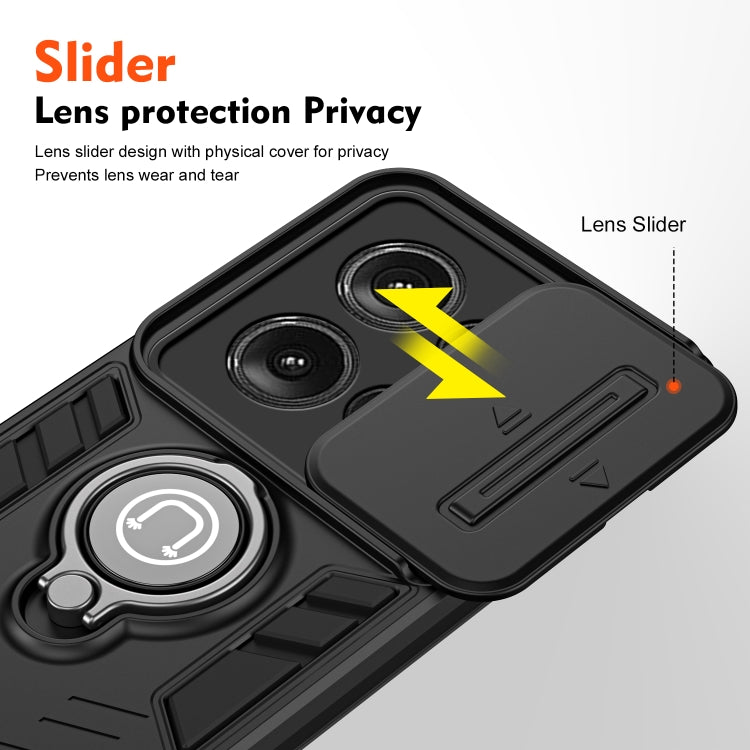 For Motorola Edge 50 Camshield Ring Holder Phone Case