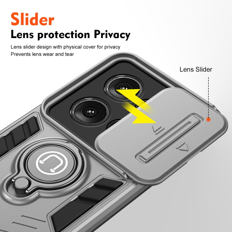 For Motorola Edge 50 Camshield Ring Holder Phone Case