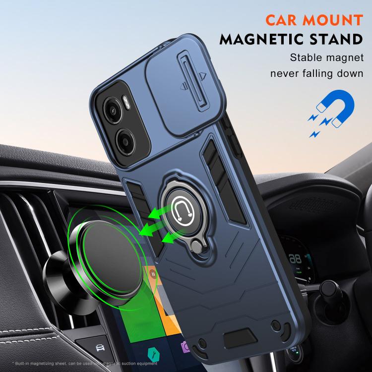 For Motorola Moto G05 Camshield Ring Holder Phone Case