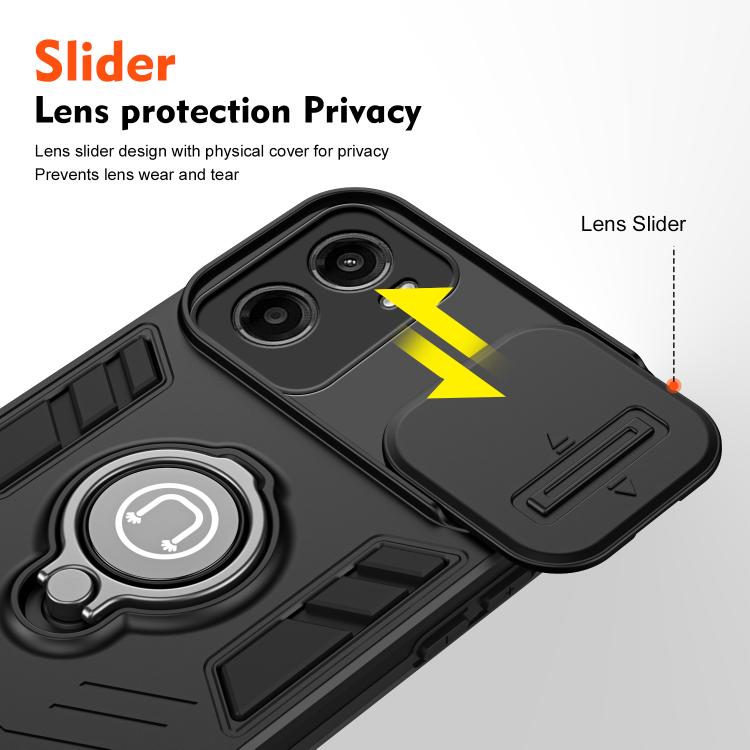 For Motorola Moto G05 Camshield Ring Holder Phone Case