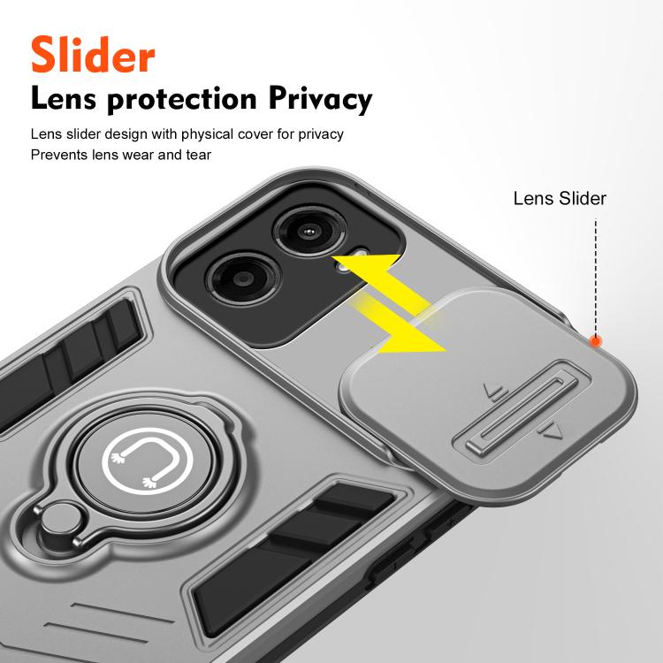 For Motorola Moto G05 Camshield Ring Holder Phone Case