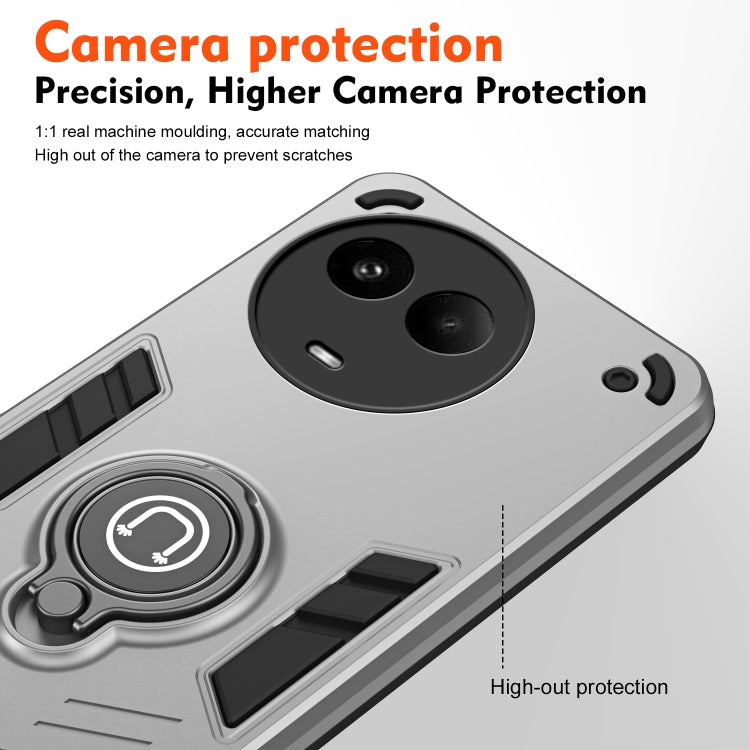 For Realme 11 5G / 11x Camshield Ring Holder Phone Case
