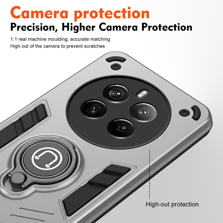 For Realme 12 Pro+ Camshield Ring Holder Phone Case