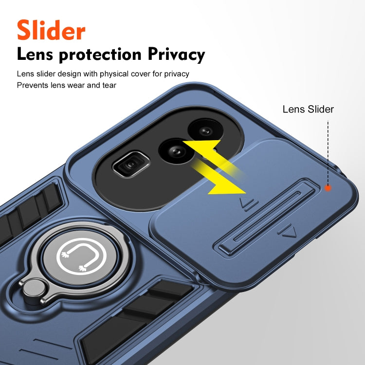 For OPPO Reno10 Pro+ 5G Camshield Ring Holder Phone Case