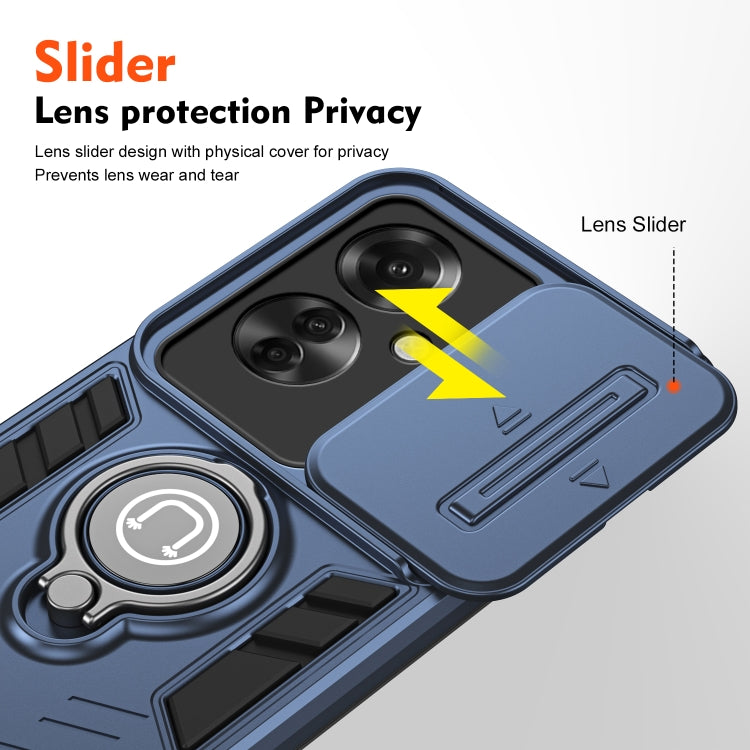 For OPPO Reno11 F / F25 Pro Camshield Ring Holder Phone Case