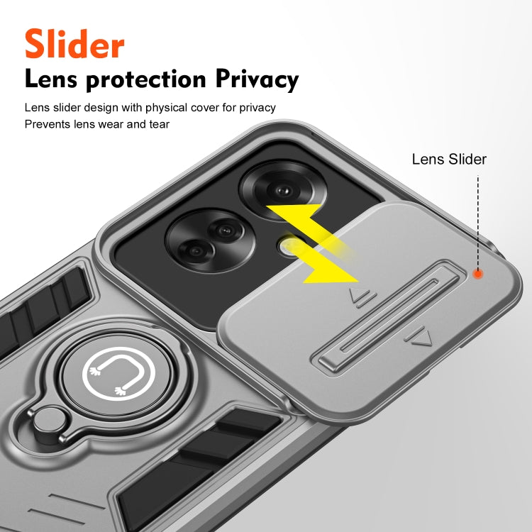 For OPPO Reno11 F / F25 Pro Camshield Ring Holder Phone Case