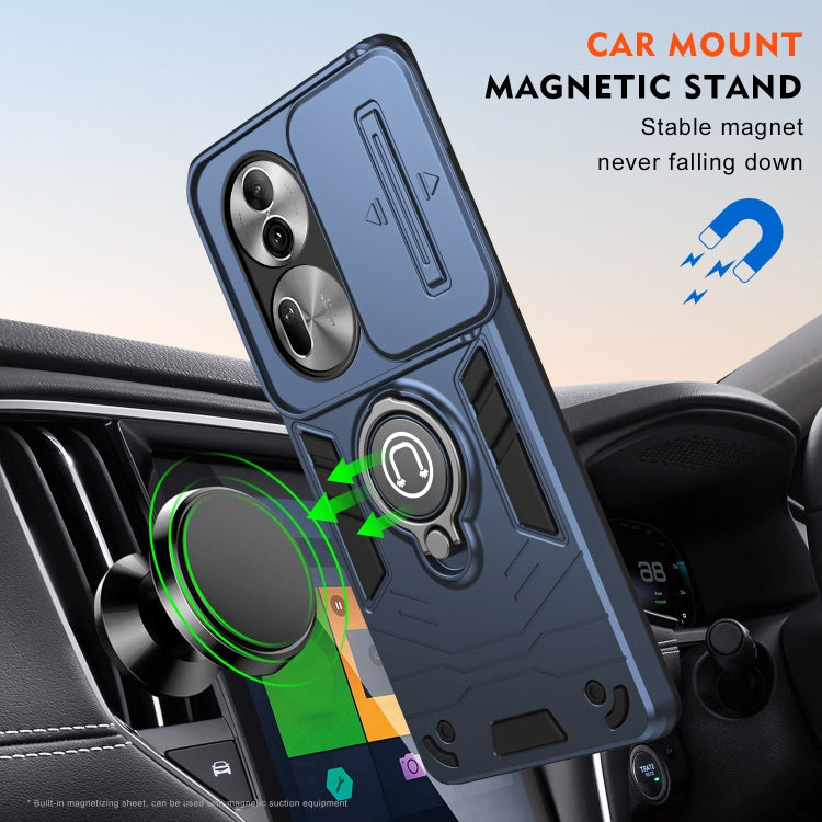 For OPPO Reno11 Pro Global Camshield Ring Holder Phone Case