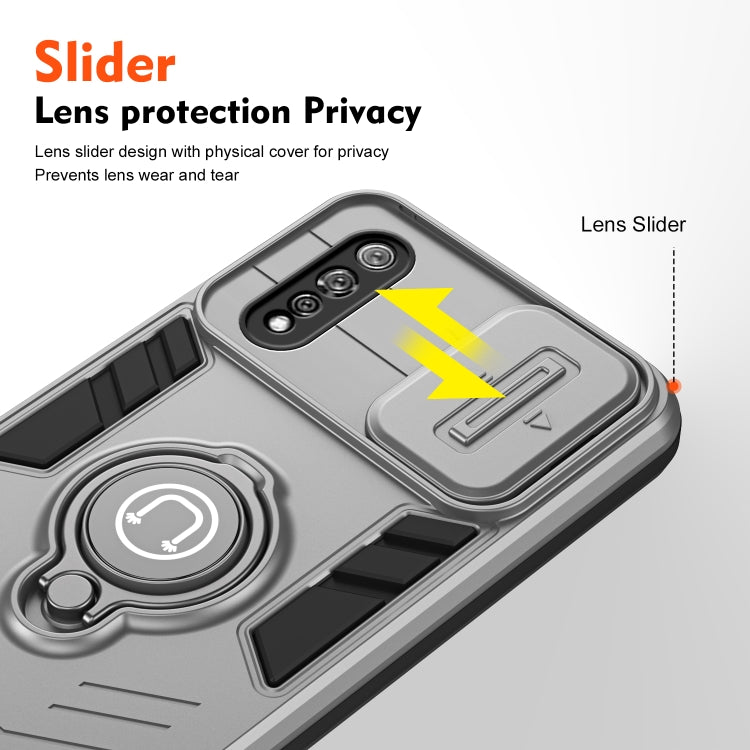 For vivo S1 Camshield Ring Holder Phone Case